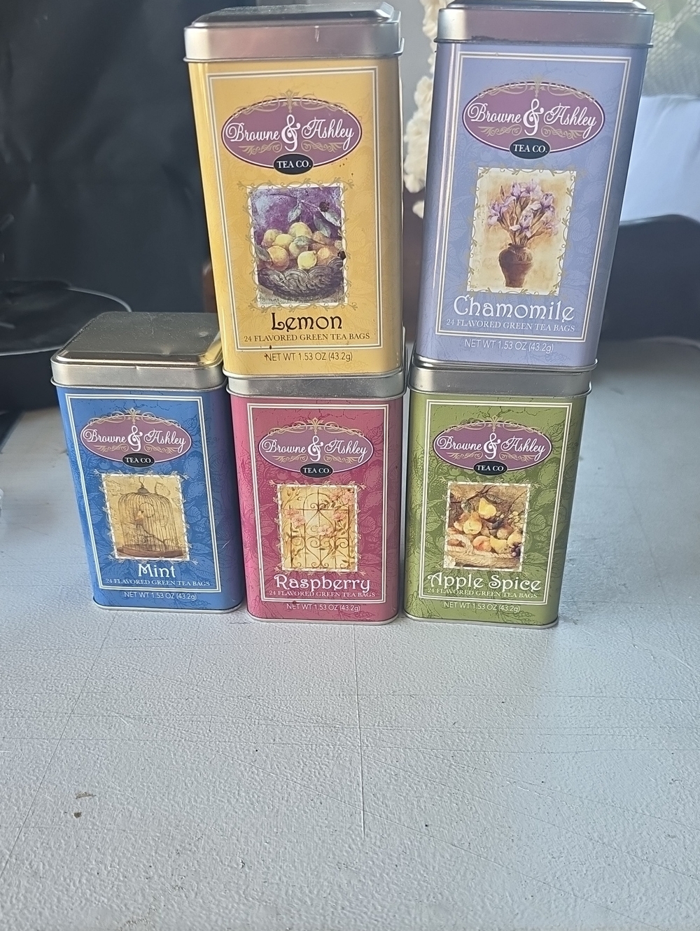 Browne &Ashley Tea Tins